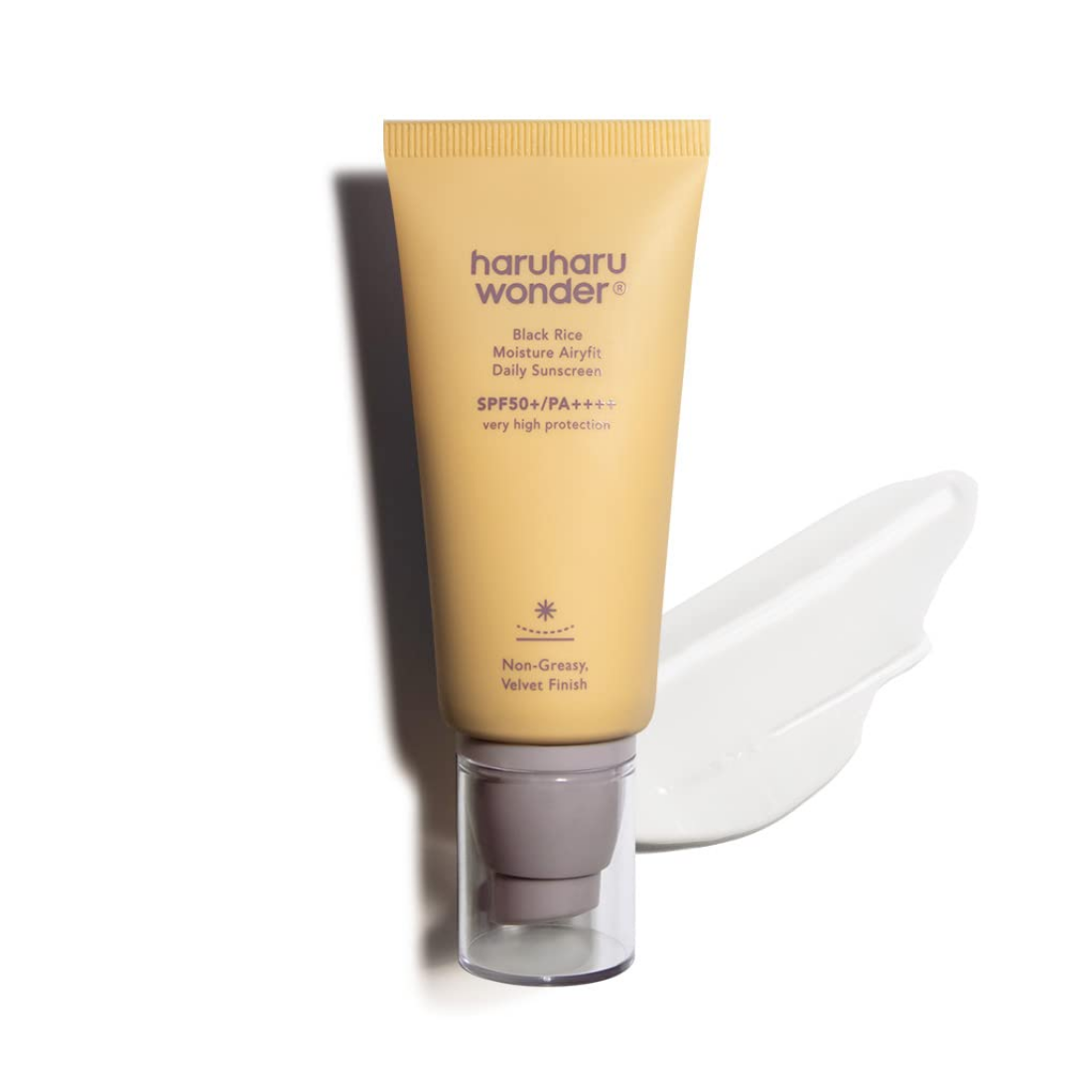 Haruharu Wonder Black Rice Moisture Airyfit Daily Sunscreen SPF50+/PA++++ - Kremas Nuo Saulės | 50ml