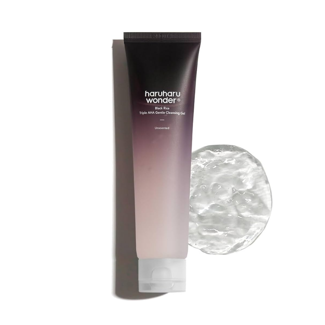 Haruharu Wonder Black RiceTriple AHA Gentle Cleansing Gel - Eksfolijuojantis Veido Prausiklis | 100ml