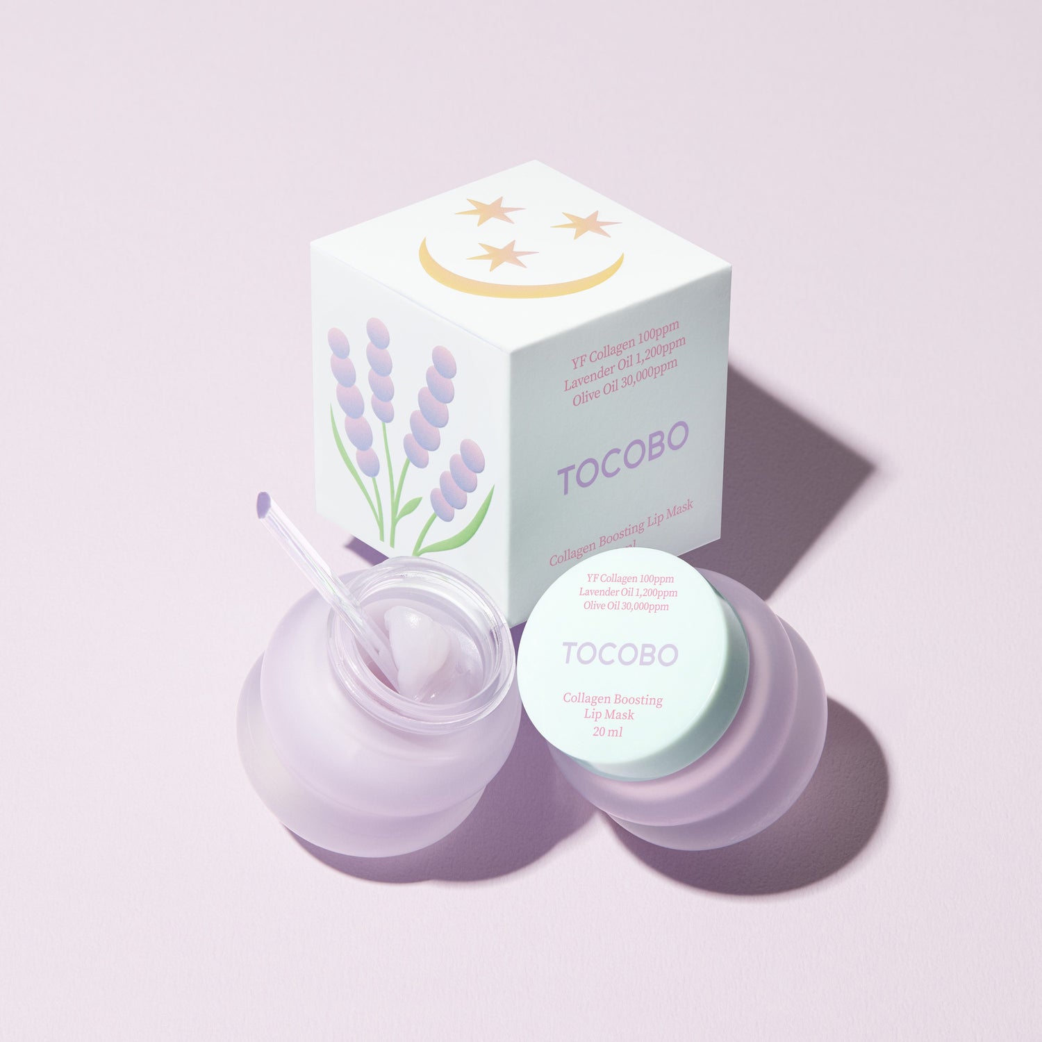 Tocobo Collagen Boosting Lip Mask - Drėkinamoji Lūpų Kaukė | 20ml