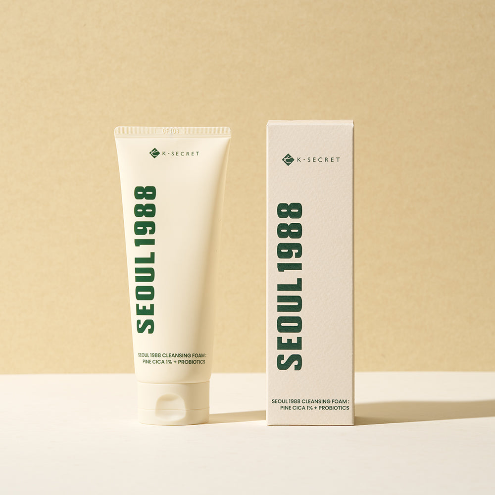 KSECRET SEOUL 1988 Cleansing Foam : Pine Cica 1% + Probiotics - Valomosios Veido Putos | 150ml