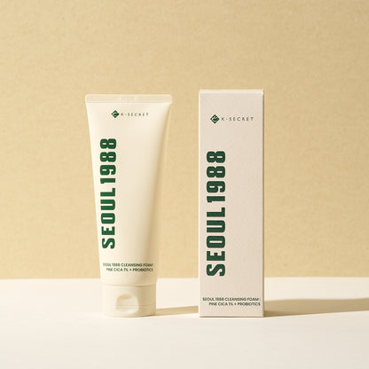 KSECRET SEOUL 1988 Cleansing Foam : Pine Cica 1% + Probiotics - Valomosios Veido Putos | 150ml