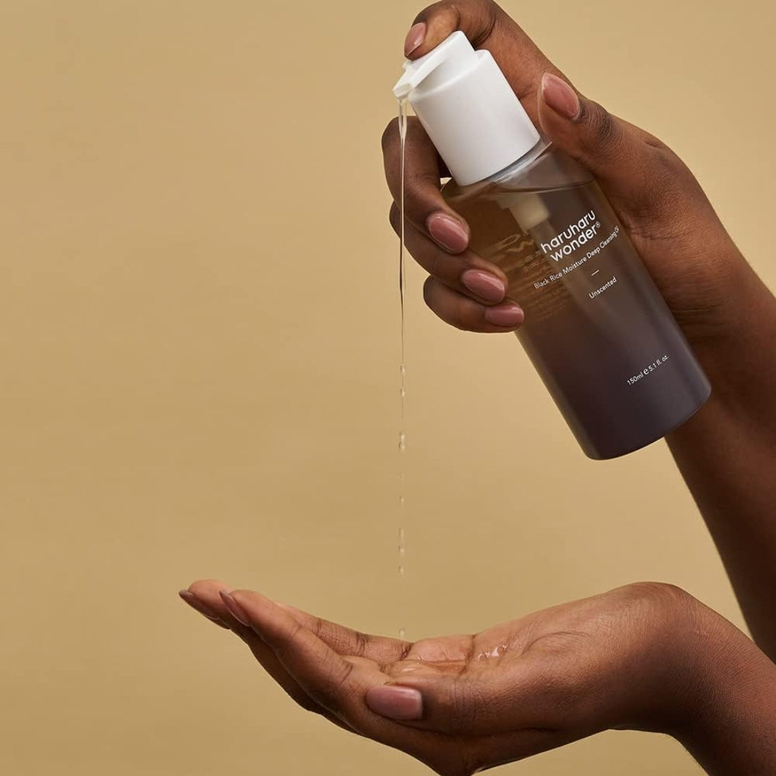 Haruharu Wonder Black Rice Moisture Deep Cleansing Cleansing Oil - Giliai Valantis Aliejinis Veido Prausiklis