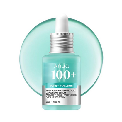 Anua PDRN Hyaluronic Acid Capsule 100 Serum - Intensyviai Drėkinantis Serumas | 30ml