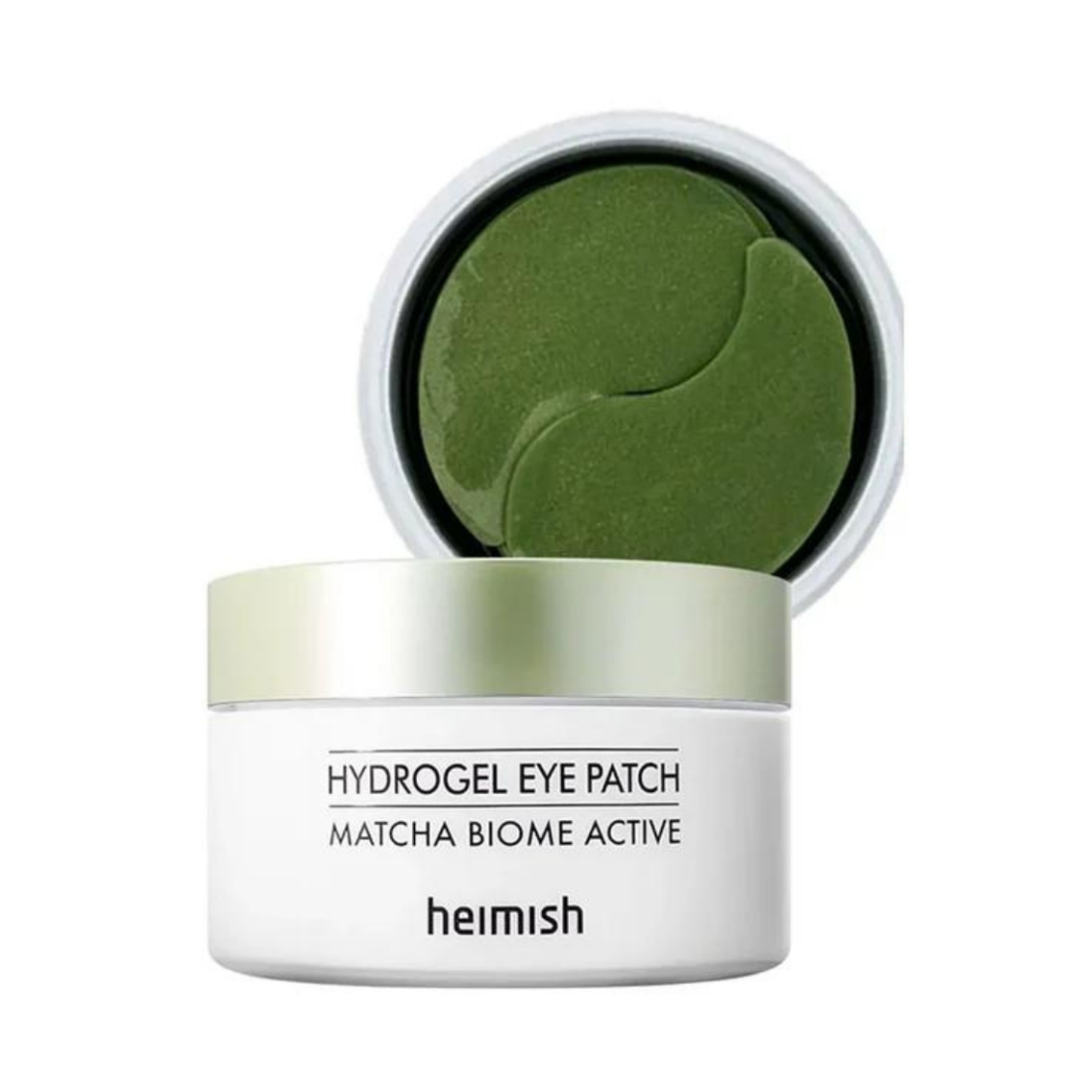 heimish Matcha Biome Hydrogel Eye Patch paakių pagalvėlės | Korėjietiška kosmetika