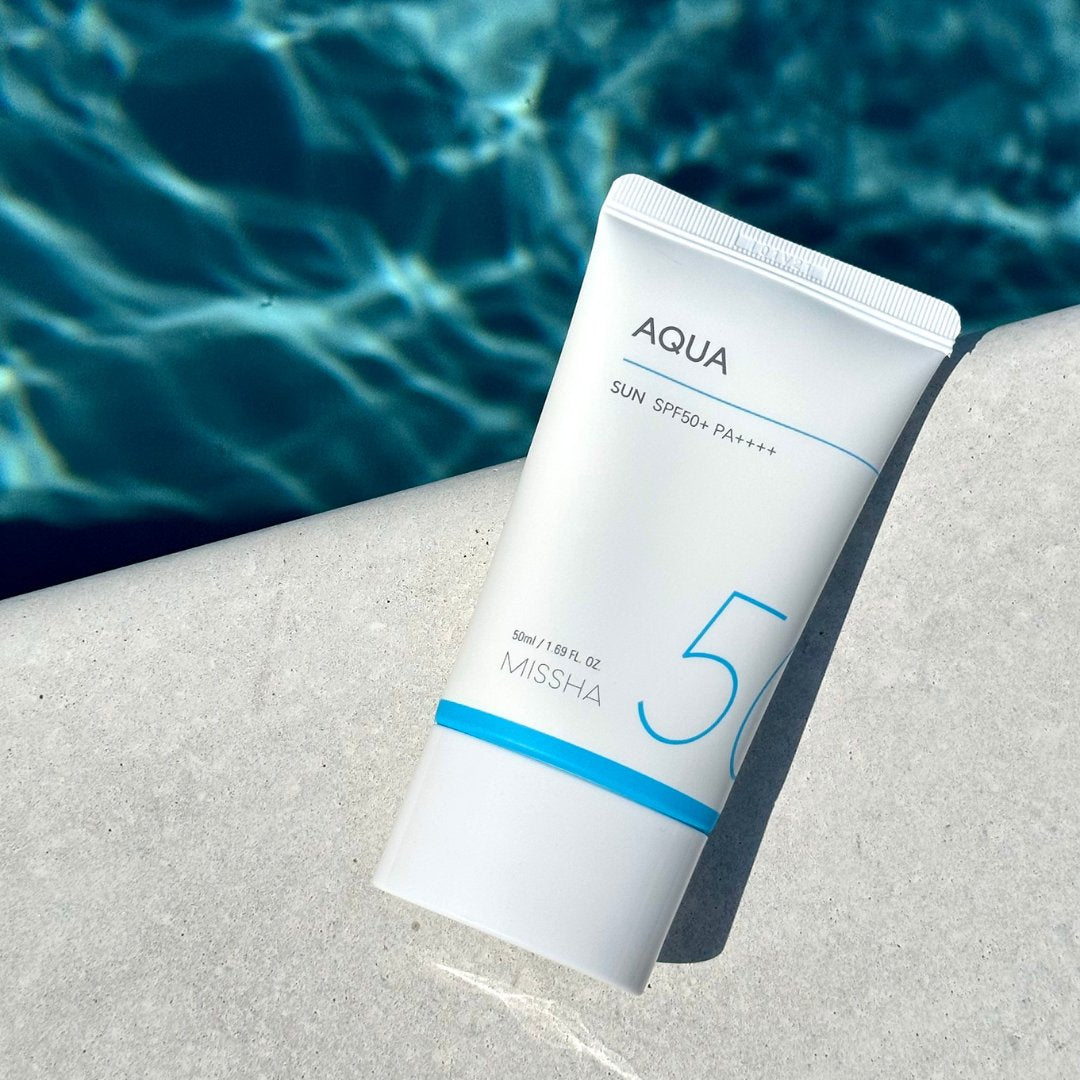Missha Aqua Sun Sunscreen - Kremas nuo saulės | 50ml