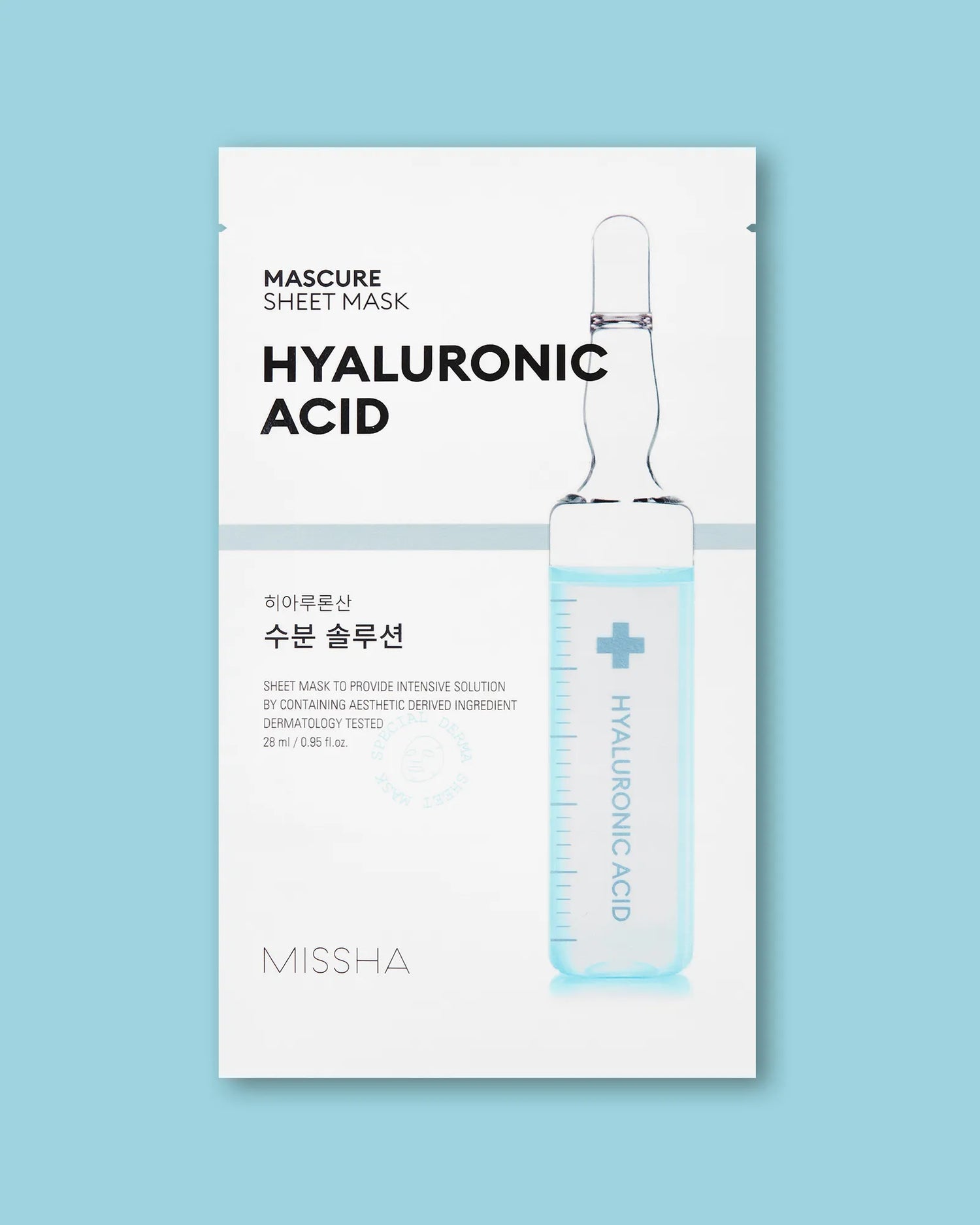 Missha Mascure Hydra Solution sheet mask - Lakštinė Veido Kaukė