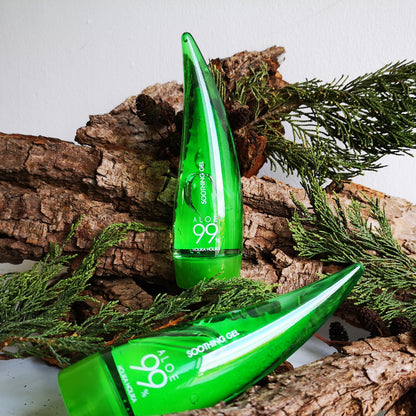 HOLIKA HOLIKA Aloe 99% Soothing Gel raminantis gelinis kremas | Korėjietiška kosmetika